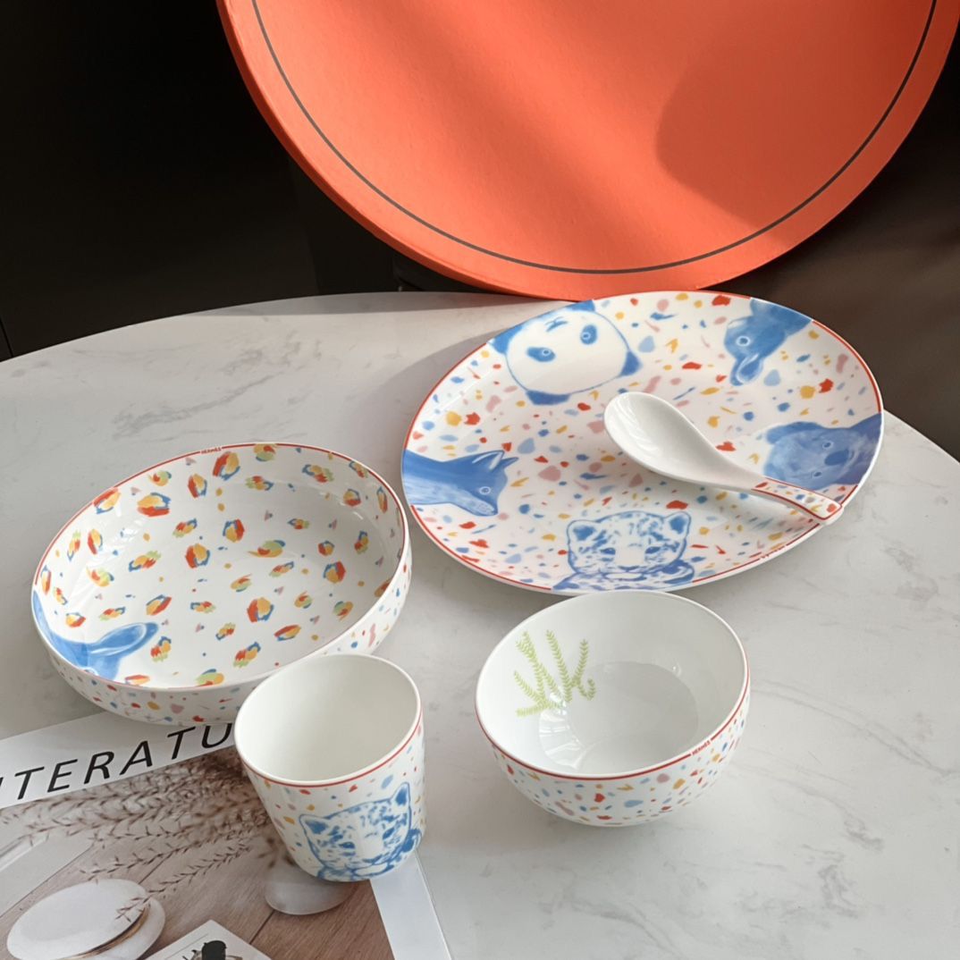 Hermès porcelain dinnerware