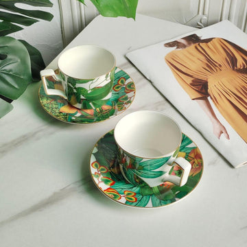 Hermès luxury floral porcelain