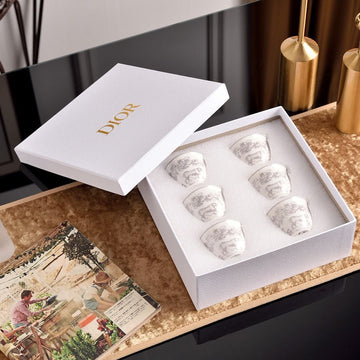 Dior porcelain espresso set