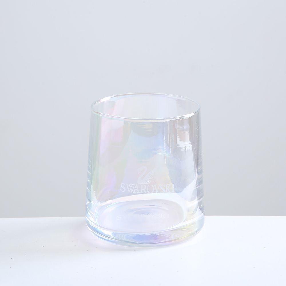 Swarovski two iridescent glass