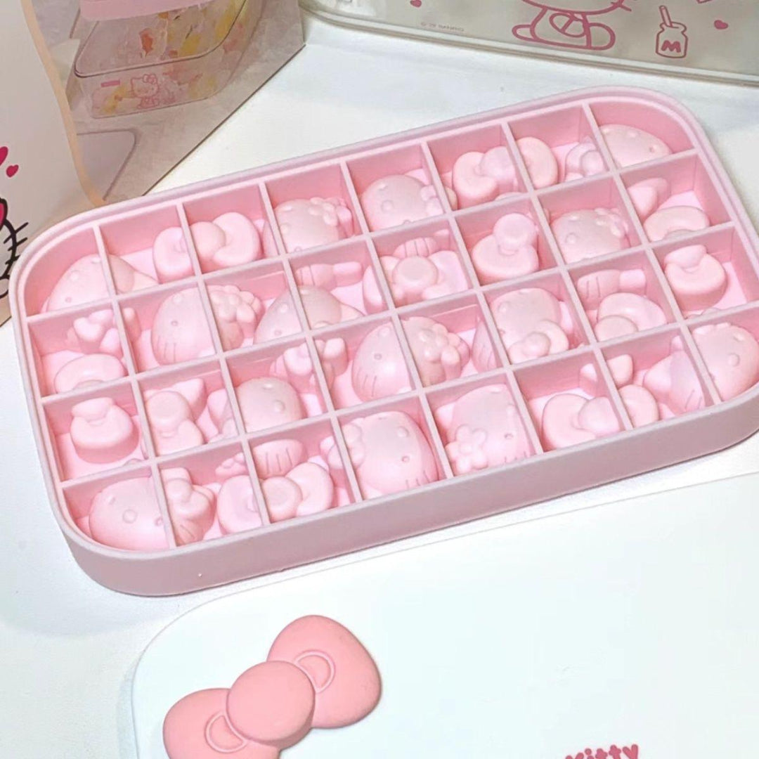 Hello Kitty-themed ice cube