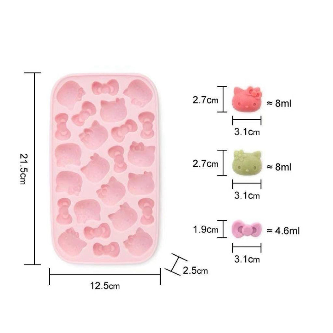 Hello Kitty-themed ice cube