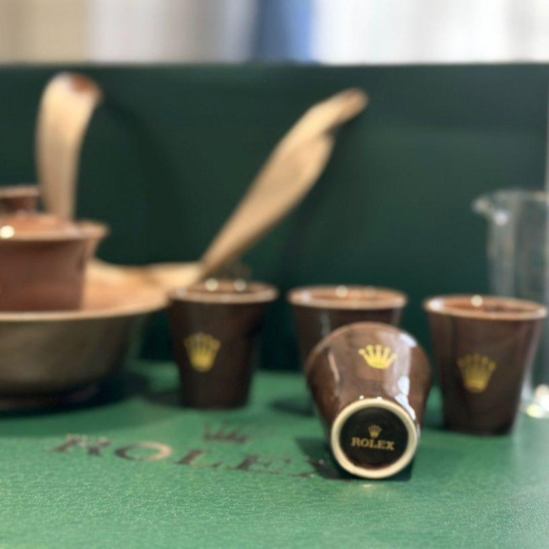 Rolex Green Water Ghost Tea Set