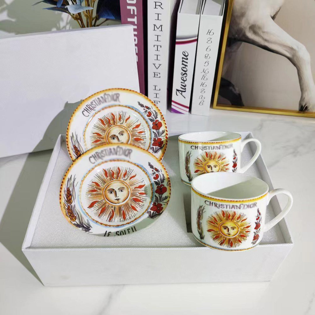 Christian Dior Luxury Porcelain Cup & Saucer Set