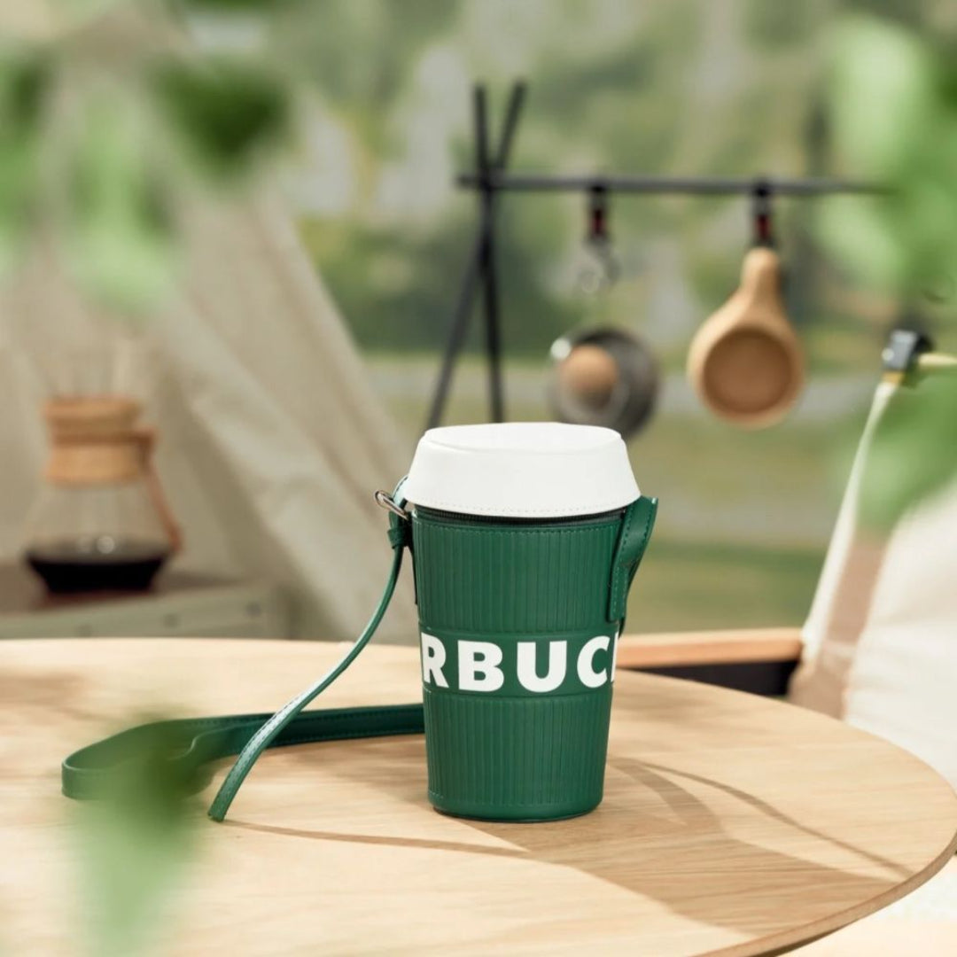Cup-Shaped Crossbody Bag with Zipper Closure