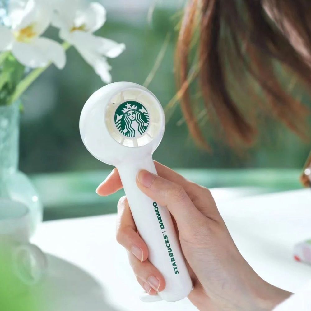 Starbucks | Daewoo Portable Mini Fan Blend Gifts
