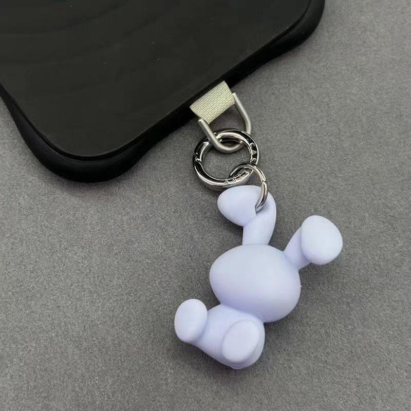Casetify array of rabbit and heart-themed hooks and keychains