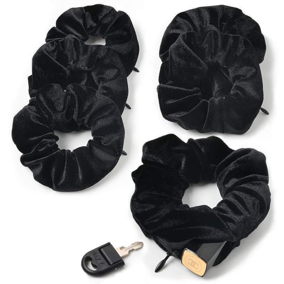 Velvet Scrunchie Set – Soft Hair Ties