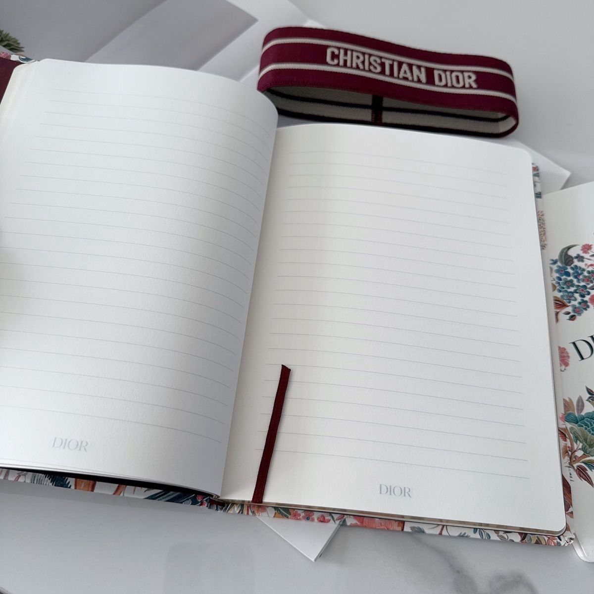 Dior Flower Notebook