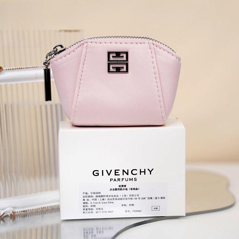 Givenchy Pink Mini Headphone Bag Keychain