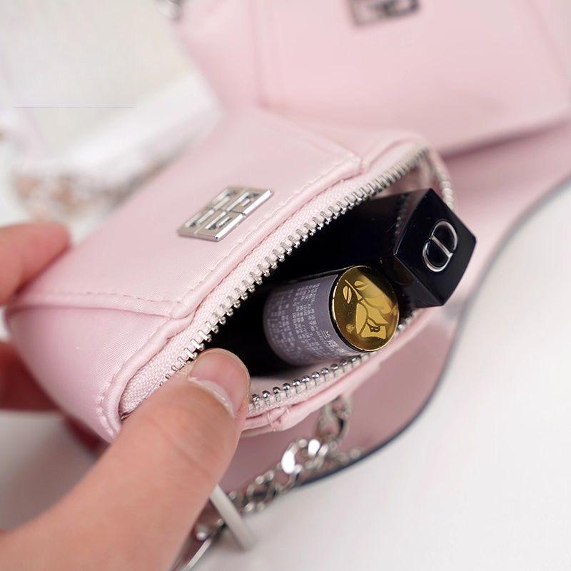 Givenchy Pink Mini Headphone Bag Keychain