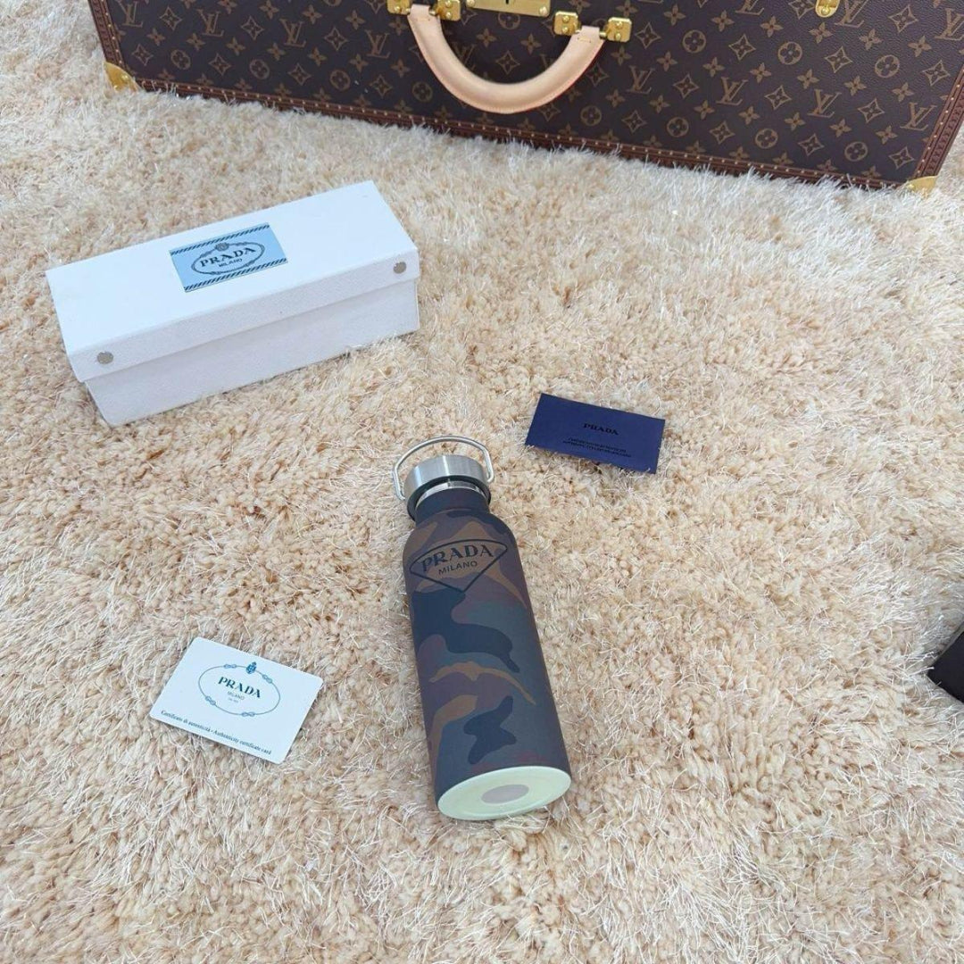 PRADA Camouflage Stainless Steel Thermal Bottle