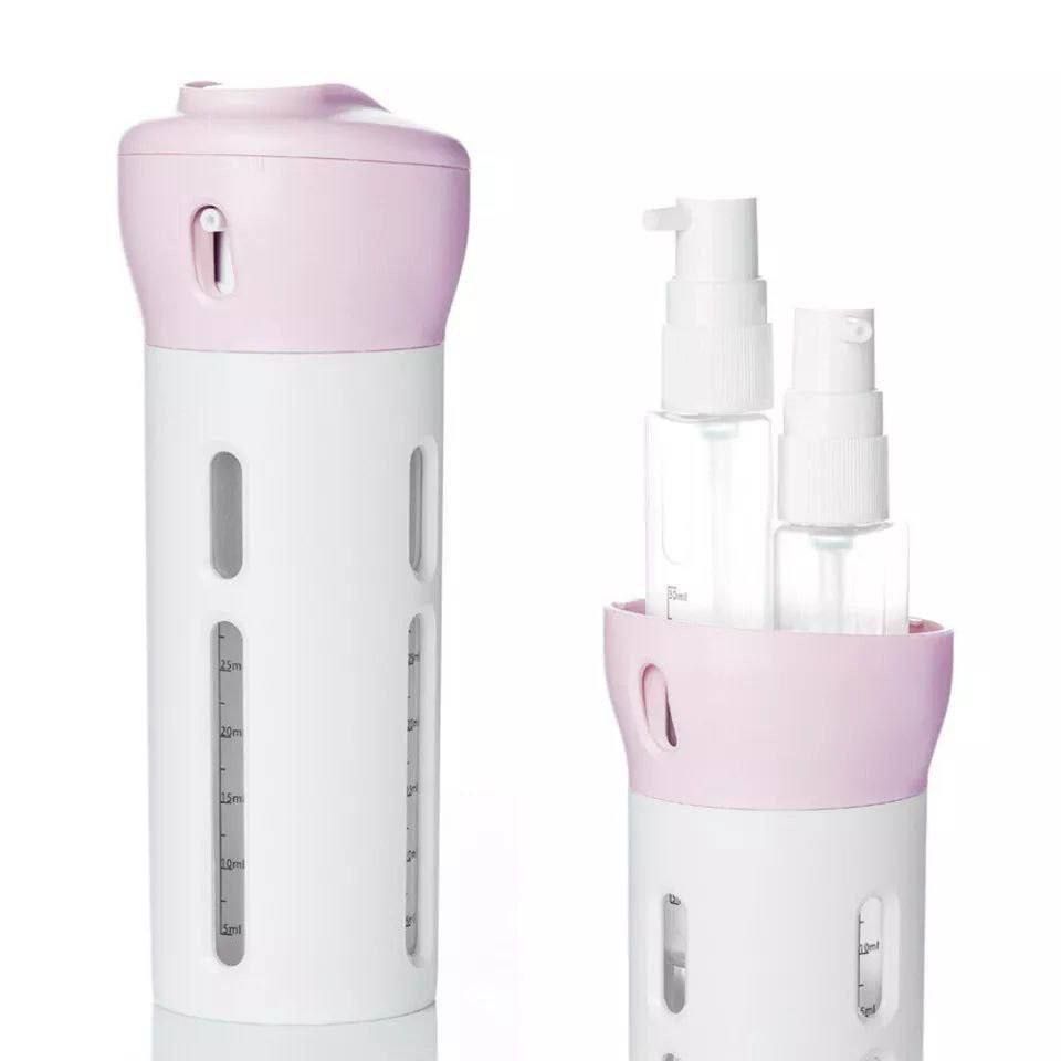 4-in-1  Travel Dispenser Bottles