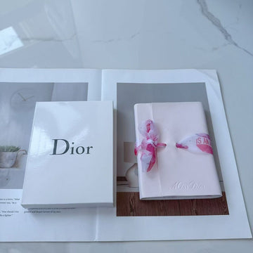 Dior Ribbon Bow Notebook with Pencil Blend Gifts