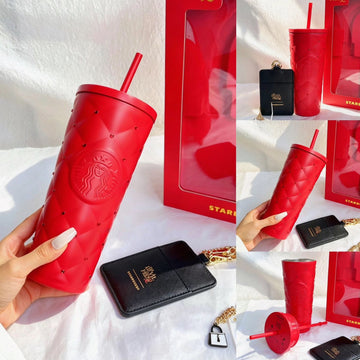 Starbucks Insulated Stainless Steel Straw Tumbler – Gift Box Included