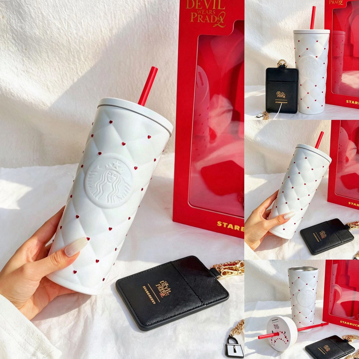 Starbucks Insulated Stainless Steel Straw Tumbler – Gift Box Included